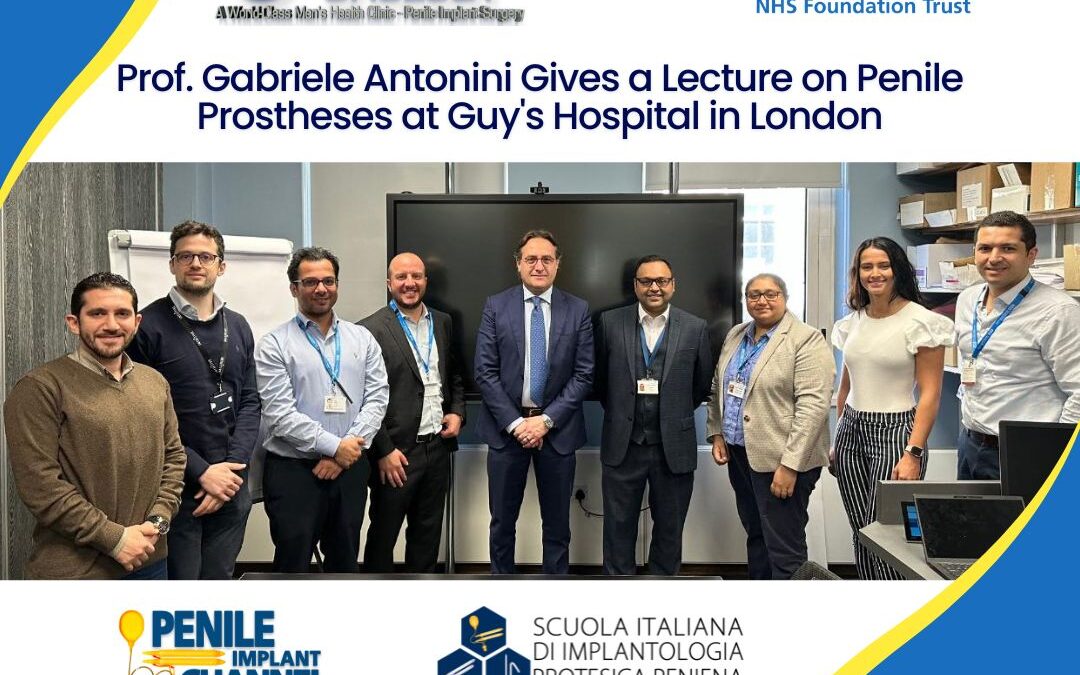 Lecture on Penile Prostheses at Guy’s Hospital
