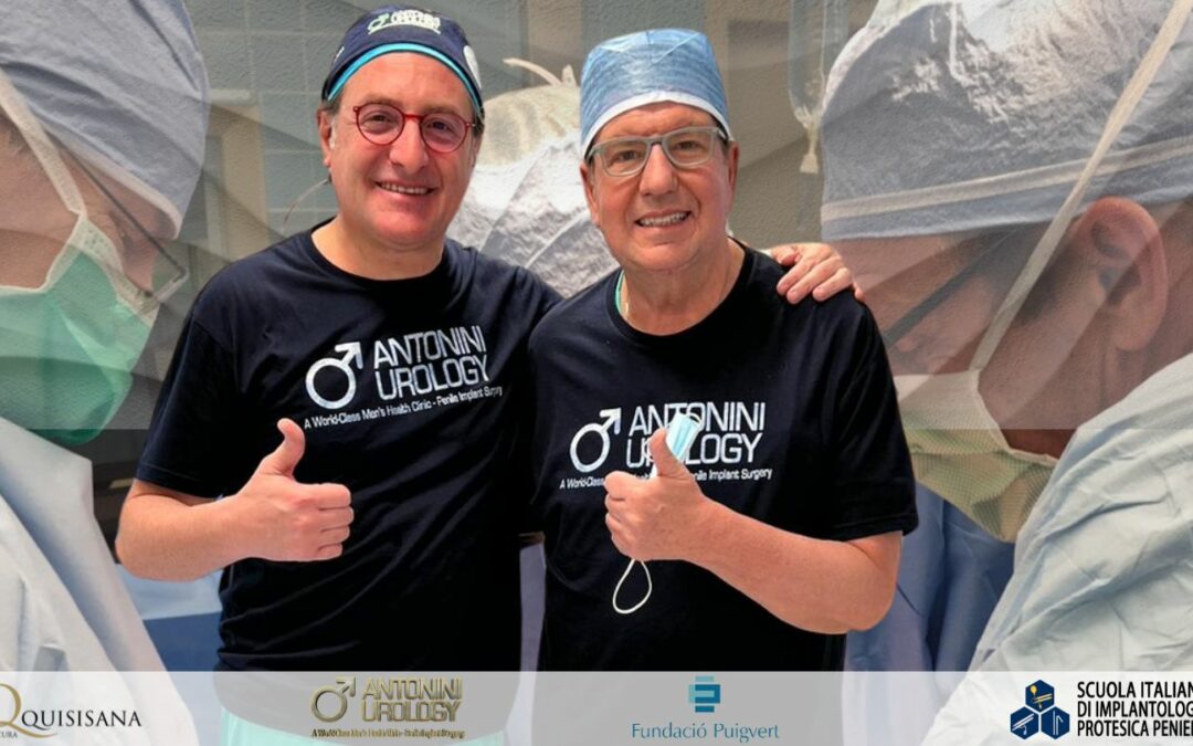 Eduard Ruiz Castañe, guest in Rome for infrapubic implantation