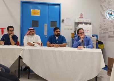 Antonini in Saudi Arabia for a workshop on Three-Component Penile Prosthetic Implantology