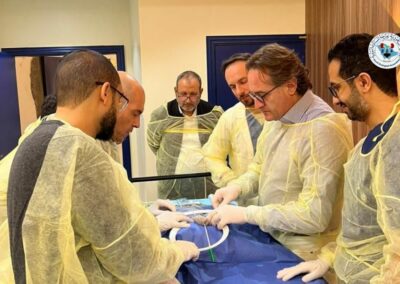 Antonini in Saudi Arabia for a workshop on Three-Component Penile Prosthetic Implantology