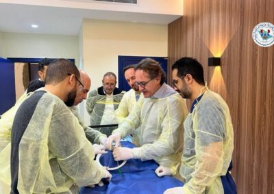Antonini in Saudi Arabia for a workshop on Three-Component Penile Prosthetic Implantology
